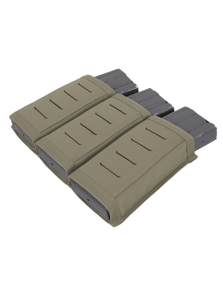 Warrior Laser Cut Triple Snap Mag Pouch 5,56 (various colours)