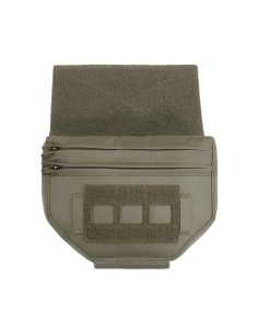 Warrior Laser Cut Drop Down Utility Pouch (ranger green)