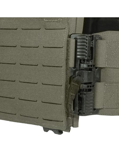 Warrior Laserlõigatud Madala Profiiliga Plaadikandja V2 (Ranger Green)