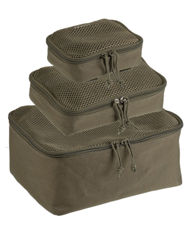 Mil-Tec Net Pouch Set 3-Piece (Various colours)