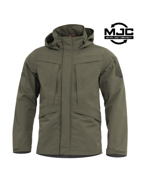 Pentagon Hurricane + Nucleus Jacket Set (size M / RAL7013)