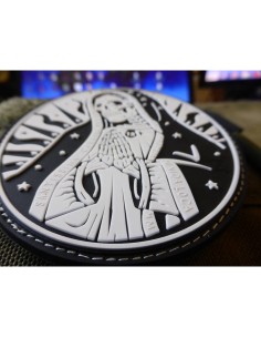 Santa Muerte PVC Embleem (SWAT) 2