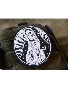 Santa Muerte PVC Embleem (SWAT)