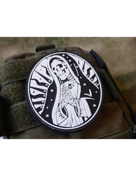 Santa Muerte PVC Embleem (SWAT)