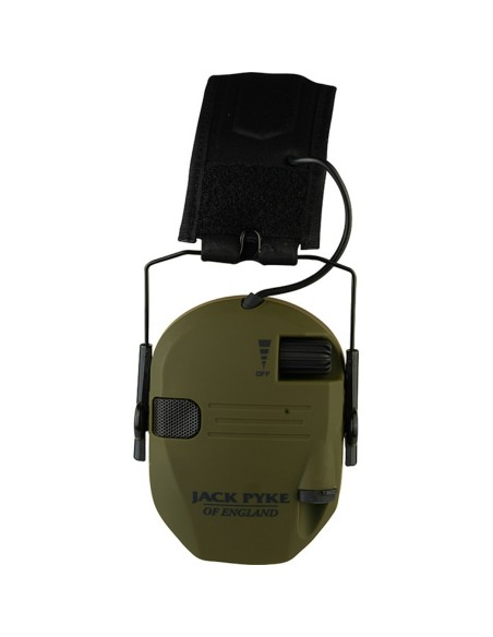 Jack Pyke Electronic Ear Defenders (olive green)