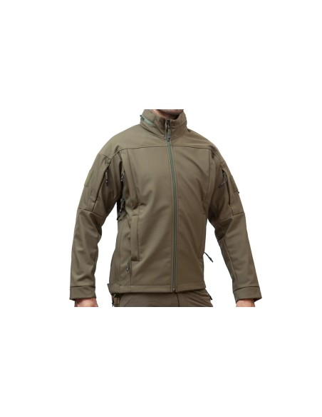 Suited Systems "SOFT POWER" Softshell Jacket (Ranger Green)