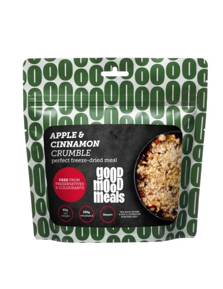 Good Mood Meals Õuna-Kaneeli Krõbedik
