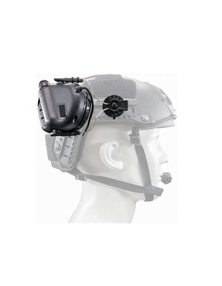Earmor M31 Plus Electronic Hearing Protector + Earmor ARC Rail Adapters