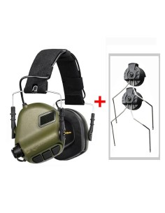 Steelcore Earmor M31Plus Aktiivklapid + ARC Rail...