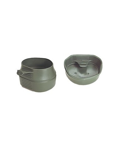 Wildo kokkupandav tops 250ml (oliivroheline)