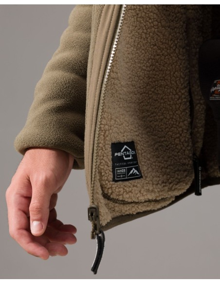 Pentagon Ianos Sherpa Fliisjakk (RAL7013)